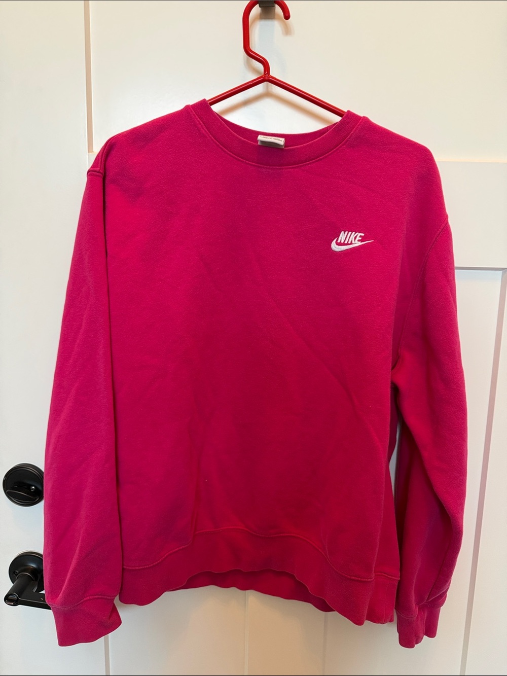 Nike sweatshirt-pink, women’s medium